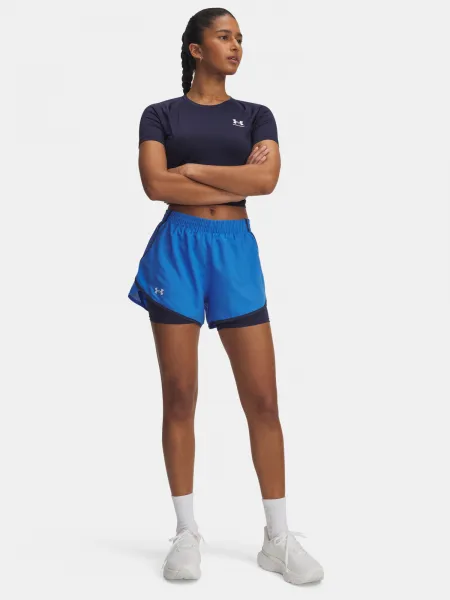 Women's shorts Under Armour UA Fly By 2-in-1 Shorts-BLU - Women's