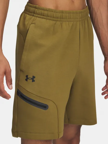 Men's shorts Under Armour UA Unstoppable Flc Shorts-GRN - Men