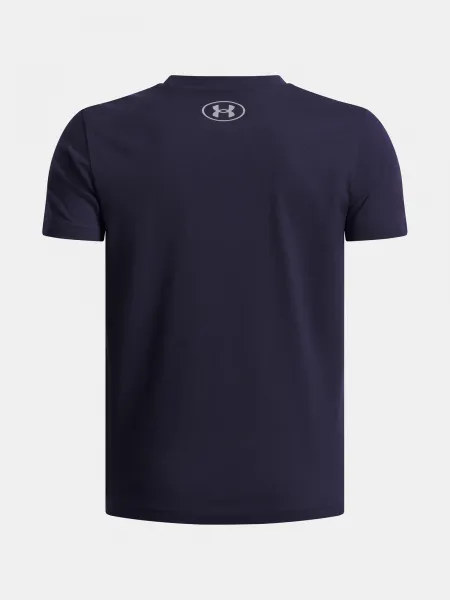 Boys' T-shirt Under Armour UA GL FOUNDATION SS-BLU - Boys