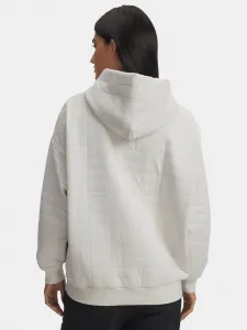 Women's sweatshirt Under Armour Unstoppable Flc Txtr Hoodie-WHT - Women's