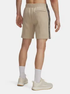 Men's shorts Under Armour UA Icon Fleece Short Taping-BRN - Men's