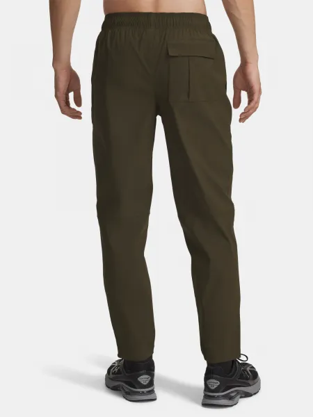 Men's Sports Pants Under Armour UA UNSTPBLE WOVEN TX TAPER-GRN - Men's