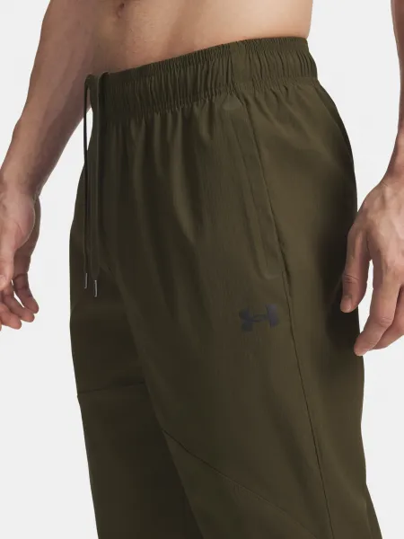 Men's Sports Pants Under Armour UA UNSTPBLE WOVEN TX TAPER-GRN - Men's