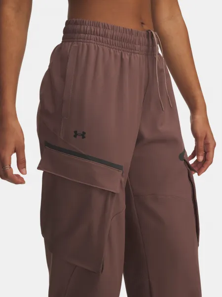 Women's Sports Pants Under Armour UA Unstoppable Cargo Pants-BRN - Women's