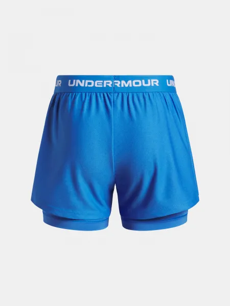 Girls' shorts Under Armour UA Tech Play Up 2n1 Short-BLU - Girls