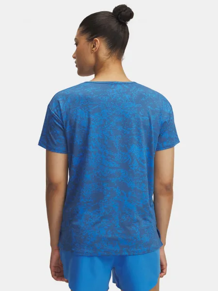 Women's T-shirt Under Armour Vanish Energy SS 2.0 Print-BLU - Women's