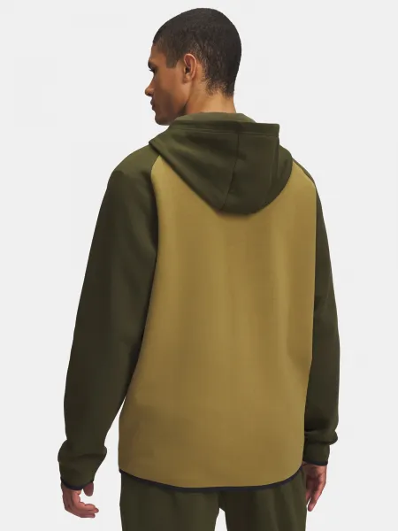 Men's sweatshirt Under Armour UA Unstoppable Flc FZ HD EU-GRN - Men's
