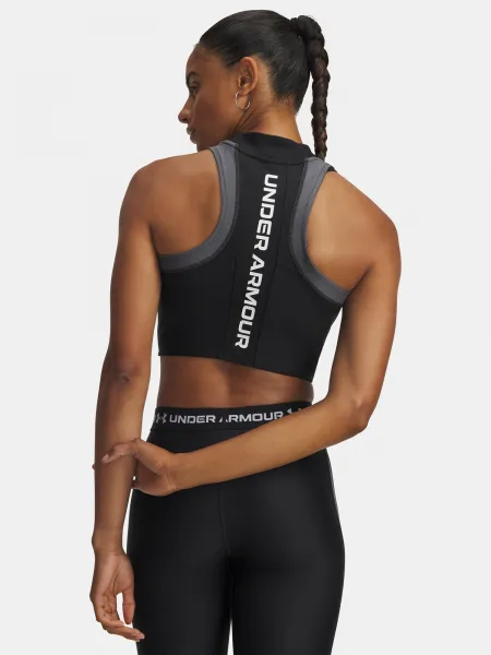 Women's tank top Under Armour UA HG Rib Tank-BLK - Women's