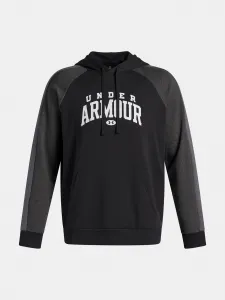 Men's sweatshirt Under Armour UA Rival Flc CB Hood-BLK - Men's