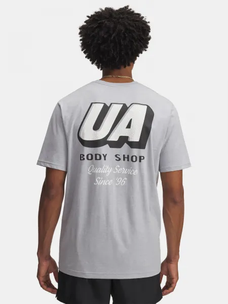 Men's T-shirt Under Armour UA 60/40S BODY SHOP SS-GRY - Men's