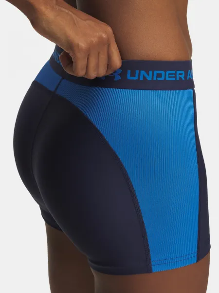 Women's shorts Under Armour UA HG Rib Shorty-BLU - Women's