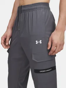 Men's Sports Pants Under Armour UA Tech Utility Woven Pant-GRY - Men's