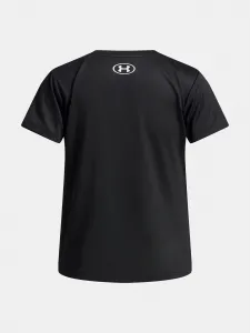 Girls' T-shirt Under Armour UA Tech SSC-BLK - Girls