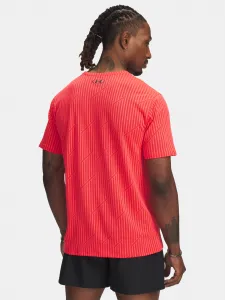 Men's T-shirt Under Armour UA Tech Vent Jacquard-RED - Men's