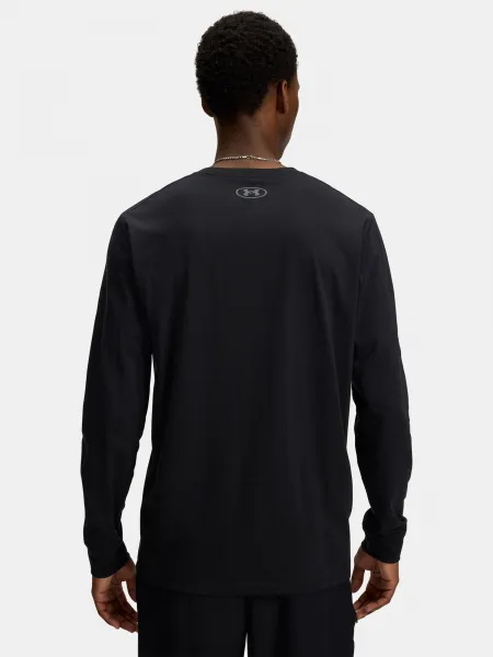 Men's T-shirt Under Armour UA SPORTSTYLE LEFT CHEST LS-BLK - Men's