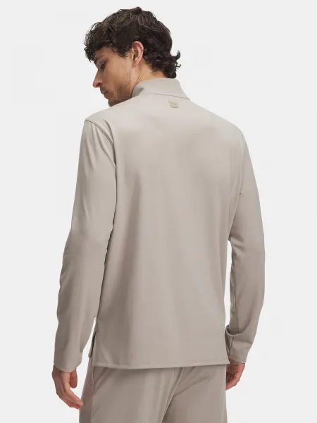 Men's T-shirt Under Armour UA Meridian 1/4 Zip-BRN - Men's