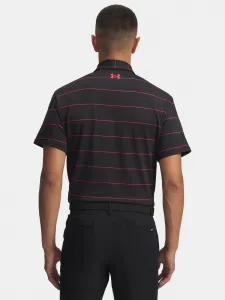 Men's T-shirt Under Armour UA Playoff 3.0 Stripe Polo-BLK - Men