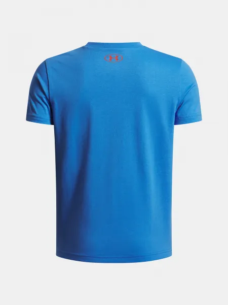 Boys' T-shirt Under Armour UA B BOXED SPORTS UPDATE SS-BLU - Boys