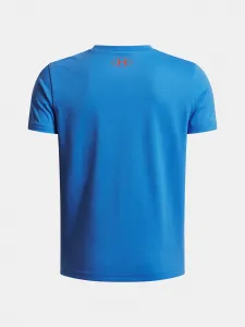 Boys' T-shirt Under Armour UA B BOXED SPORTS UPDATE SS-BLU - Boys