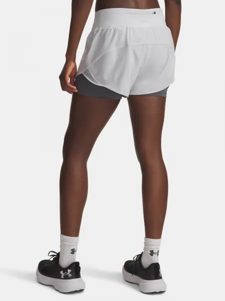 Women's shorts Under Armour UA Launch Pro 3in 2in1 Shorts-GRY - Women's