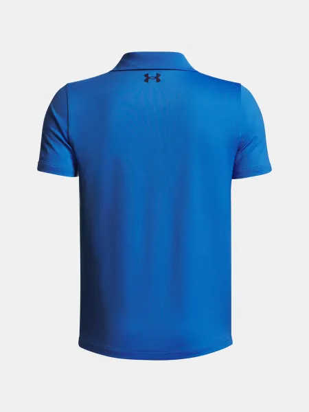 Boys' T-shirt Under Armour UA Matchplay Polo-BLU - Boys