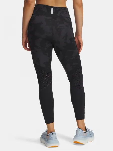 Women's leggings Under Armour UA Launch Ankle Print Tights-BLK - Women's