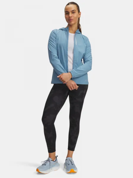 Women's leggings Under Armour UA Launch Ankle Print Tights-BLK - Women's