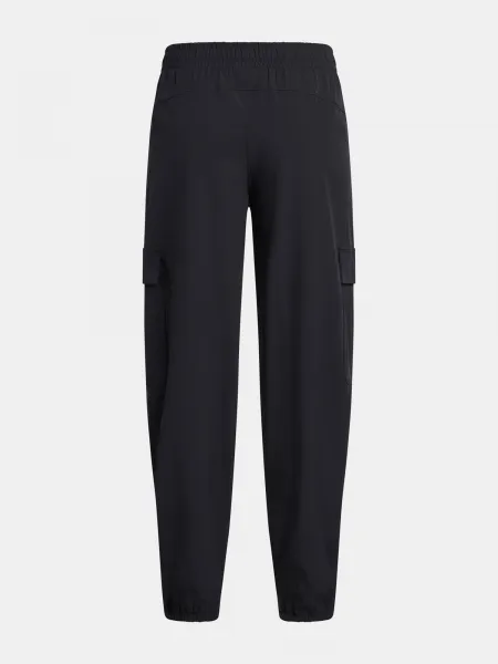 Girls' sports pants Under Armour UA Rival Woven Cargo Pants-BLK - Girls