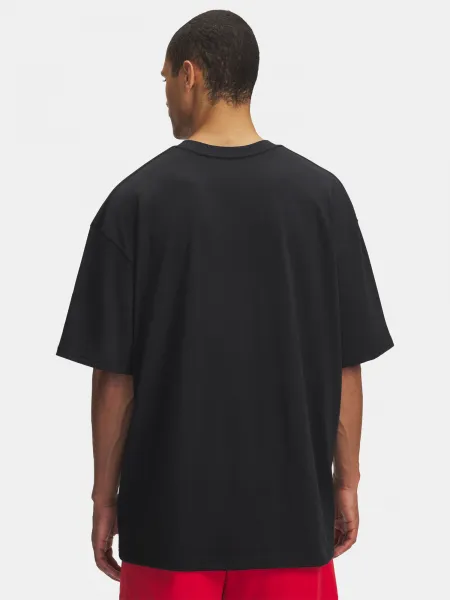 Men's T-shirt Under Armour UA M HWT Hoops Branded SS-BLK - Men's