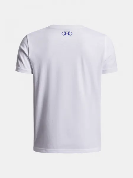 Boys' T-shirt Under Armour UA B BOXED SPORTS UPDATE SS-WHT - Boys