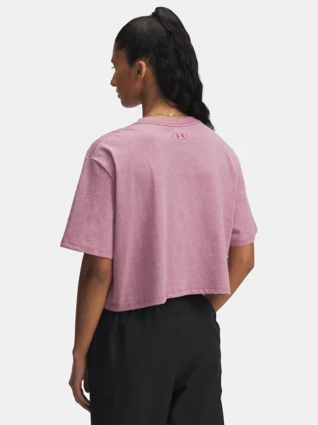 Women's T-shirt Under Armour UA Rival SS-PNK - Women's