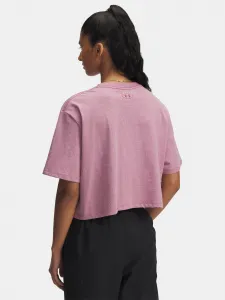 Women's T-shirt Under Armour UA Rival SS-PNK - Women's