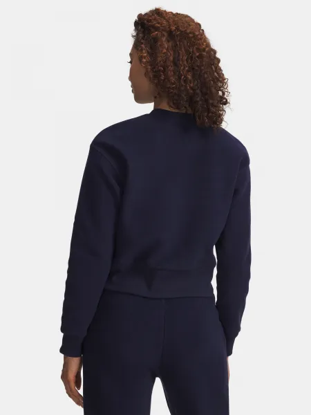 Women's sweatshirt Under Armour Icon Terry Varsity Crew-BLU - Women's