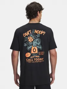 Men's T-shirt Under Armour UA M 60/40S Can't Hoop SS-BLK - Men