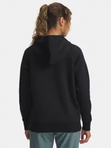 Women's sweatshirt Under Armour UA Rival Flc Shimmer Hdy-BLK - Women's