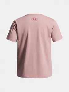 Girls' T-shirt Under Armour UA BIG LOGO SS-PNK - Girls