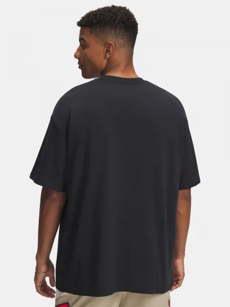 Men's T-shirt Under Armour UA HWT U LOGO SS-BLK - Men's