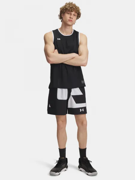 Men's shorts Under Armour UA M Zone 7in Wvn Short Grphc-BLK - Men