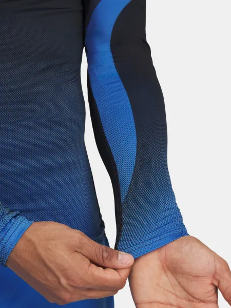 Men's T-shirt Under Armour UA Heatgear Sub Crew LS-BLU - Men's