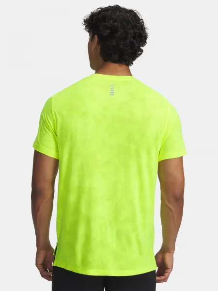 Men's T-shirt Under Armour UA Launch Camo SS-YLW - Men's