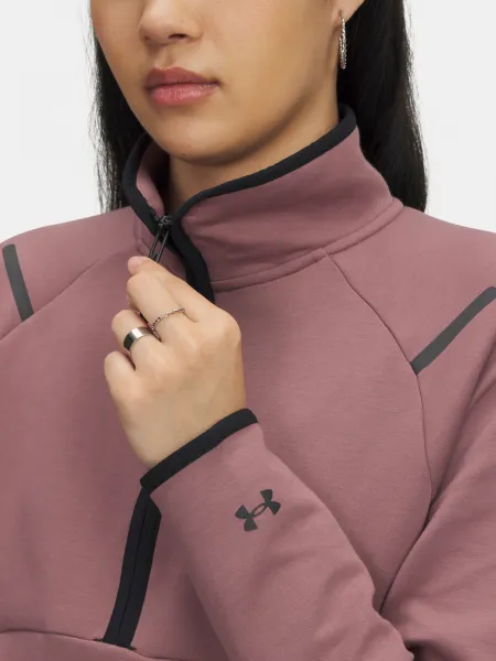 Women's sweatshirt Under Armour Unstoppable Flc HZ-BRN - Women's