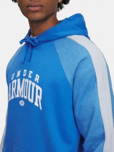 Men's sweatshirt Under Armour UA Rival Flc CB Hood-BLU - Men's
