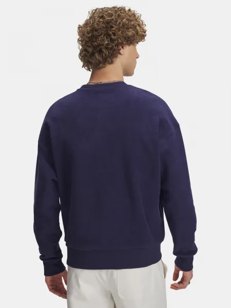 Men's sweatshirt Under Armour UA Icon Rev Terry Crew-BLU - Men's