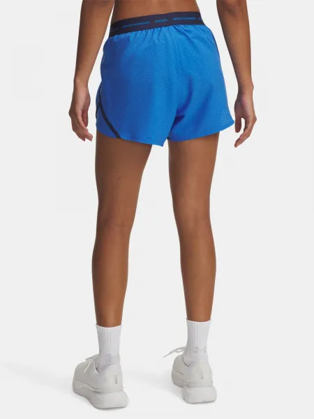 Women's shorts Under Armour UA Fly By 3'' Novelty Short-BLU - Women's