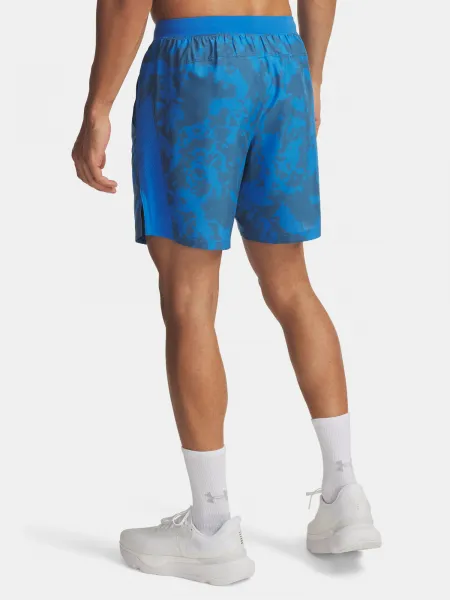 Men's shorts Under Armour UA LAUNCH 7'' PRINT SHORTS-BLU - Men's