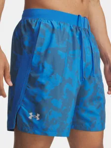 Men's shorts Under Armour UA LAUNCH 7'' PRINT SHORTS-BLU - Men's
