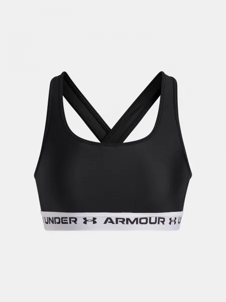 Women's bra Under Armour Crossback Mid Bra-BLK - Women's