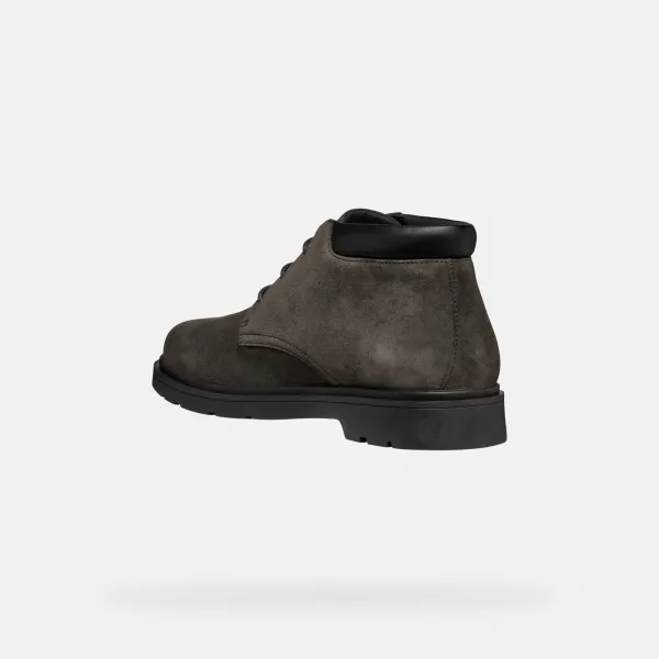 Dark grey men's ankle boots Geox Spherica EC1 - Men