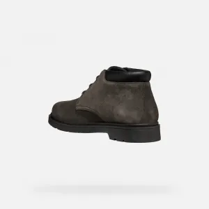 Dark grey men's ankle boots Geox Spherica EC1 - Men