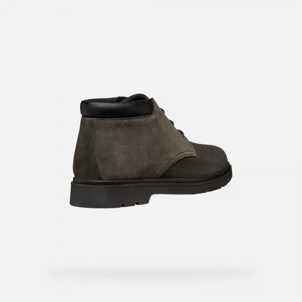 Dark grey men's ankle boots Geox Spherica EC1 - Men